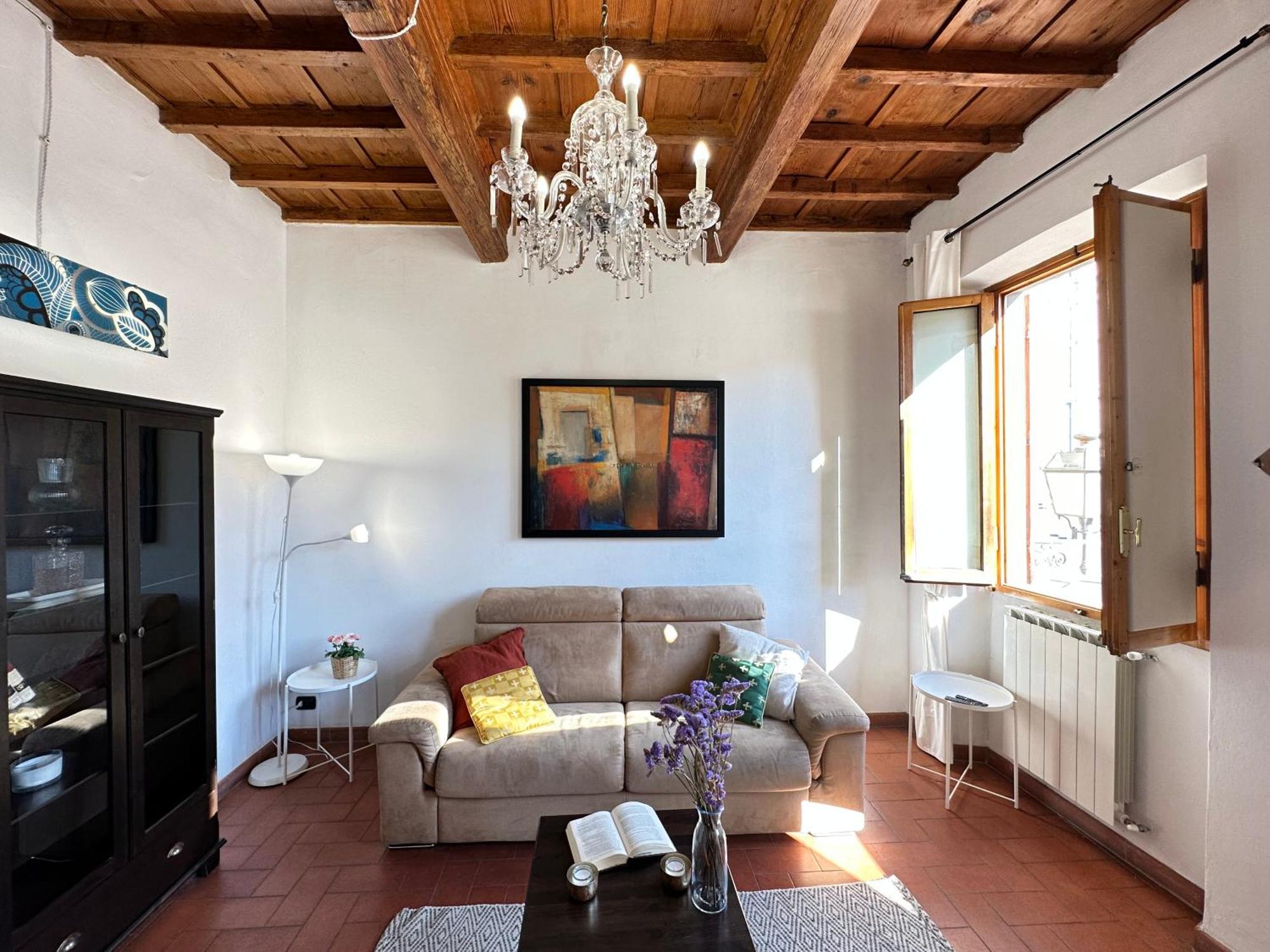Apartment Luxurious View On Santa Croce Florenz